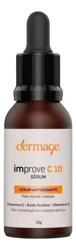 Sérum Serum Antioxidante C10 Dermage Improve dia para todos os tipos de pele de 30g