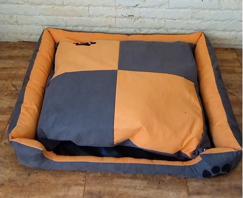 Cama Para Perros, Reversible Y Lavable Talla 2xl 95x70 Cm