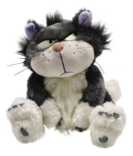 Hhh Boneco De Pelucia Disney Cenicienta Lucifer Cat 30 Cm