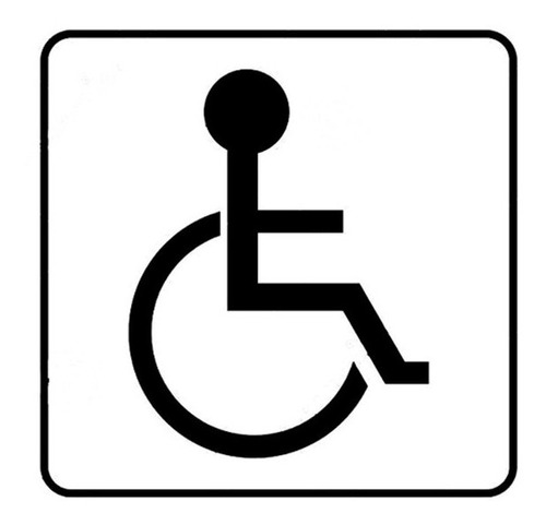 Calcomania Discapacitado Para Vehiculo