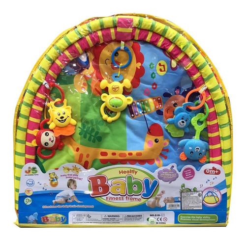 Gimnasio Bebe Didactico Con Animalitos Healty Baby Fitness