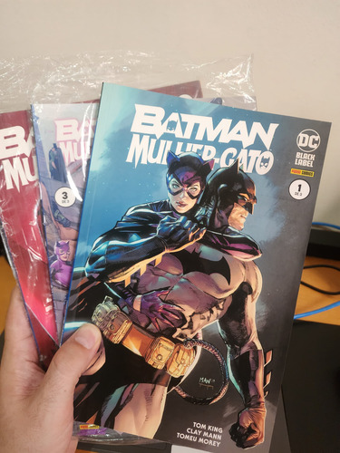 Hq Batman/ Mulher-gato - Coleção Completa Em 3 Edições