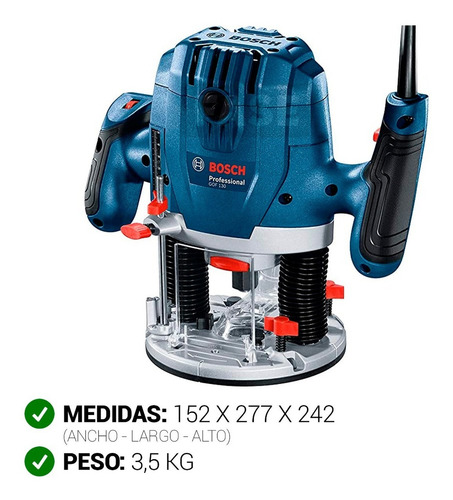 Fresadora Bosch Gof 130 1300w 220v