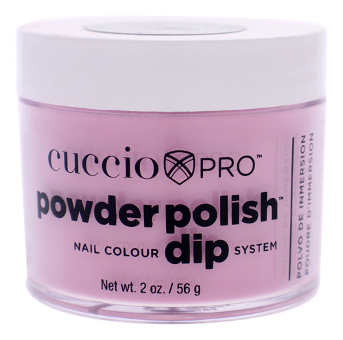 Sistema Pro Powder Powder Para Uñas, Pink Cuccio, 1.6 Oz