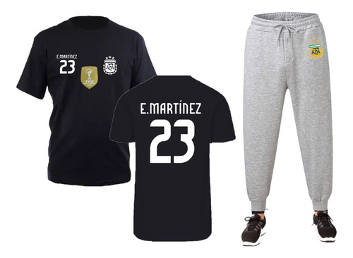 Conjunto Remera + Pantalón Jogging Afa Selección - Escudo