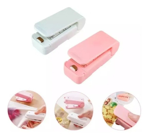 Imagen 1 de 2 de Mini Sellador De Bolsas, Selladora Bolsas Portatil A Pilas