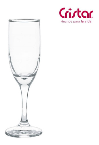 Juego De 6 Copas De Vino De Cristal Y 6 Copa De Champaña