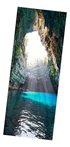 2 Unids / Set 3d Autoadhesivo Puerta De Mural Sticker Mural
