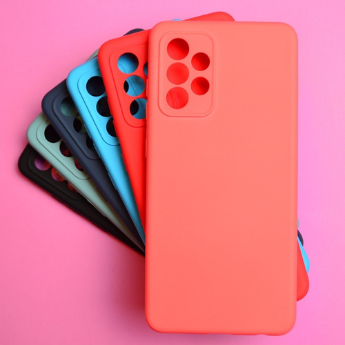 Imagen 4 de 4 de Funda De Silicona Compatible Con Samsung Galaxy A52