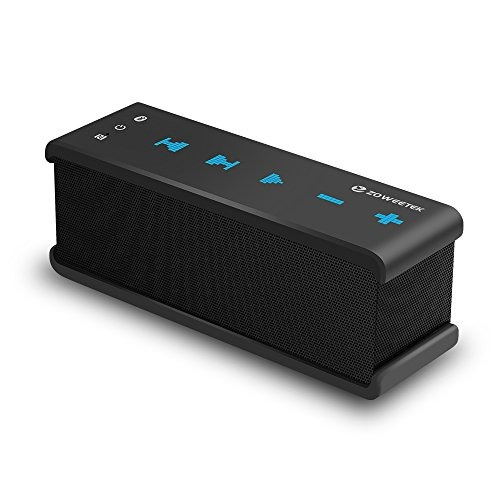 Zoweetek Altavoz Bluetooth Portátil Con Entrada Aux Y Nfc, C