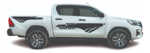 Adhesivos Laterales Para Toyota Hilux 2012 Al 2023 Modelo 5