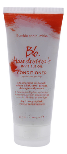 Acondicionador Bumble And Bumble Invisible Oil Para Cabello