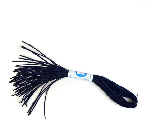 Cordones Para Zapatos Encerados Cola Ratón 75 Cm Pack X 3 Color Azul