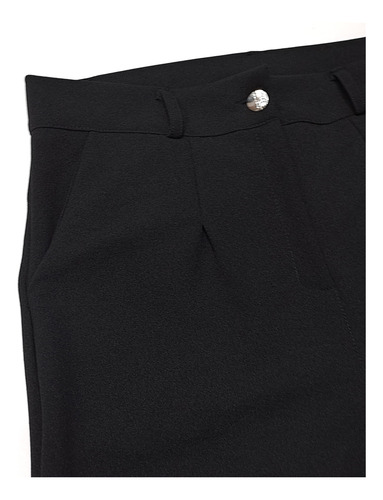 Pantalón Mujer Sastrero Crepe Elastizado Talles Grandes