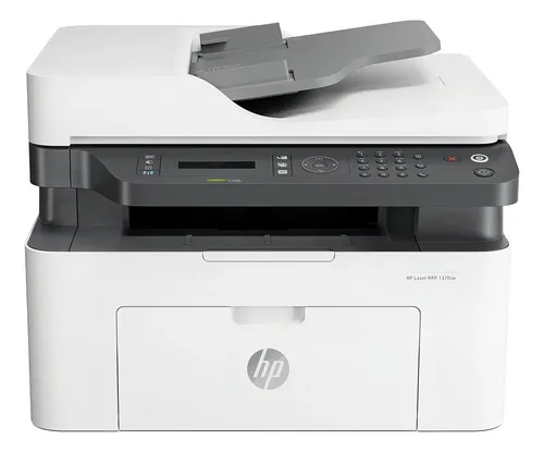 Impresora multifunción monocromática HP LaserJet 137fnw con wifi - imagen 1