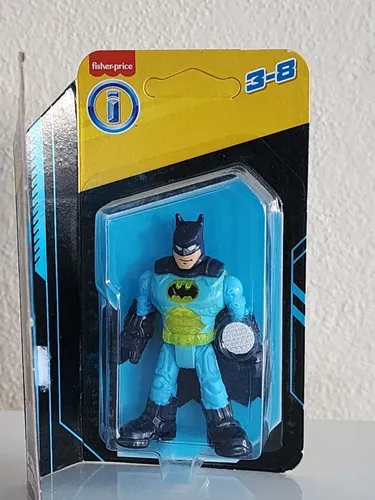 Bonecos Imaginext Dc Super Friends Batman Uniforme Azul Hgx8