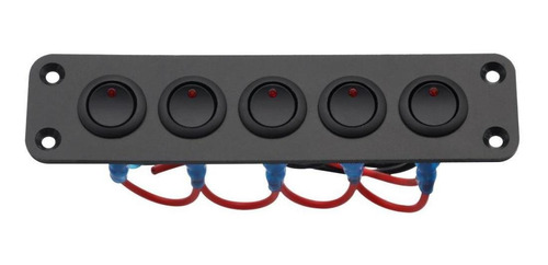 Panel De Interruptor De Palanca De 12v Control Flexible