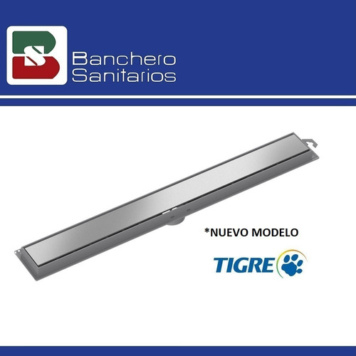 Imagen 2 de 6 de Rejilla Lineal Tigre 50cm Acero Inoxidable