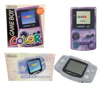 Comprar Game Boy Color + Advance Completo Original Nintendo Na Caixa