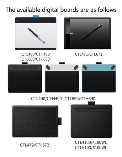 Cabo De Dados Da Placa Pintada À Mão Wacom Tablet Line