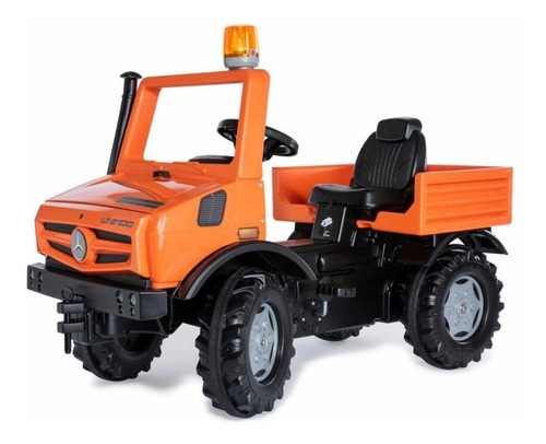 Rolly Toys Tractor De Pedales Unimog Service 038237 Color Naranja