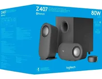 Comprar Parlantes Logitech Z407 Bluetooth Inalambrico Subwofer Negro