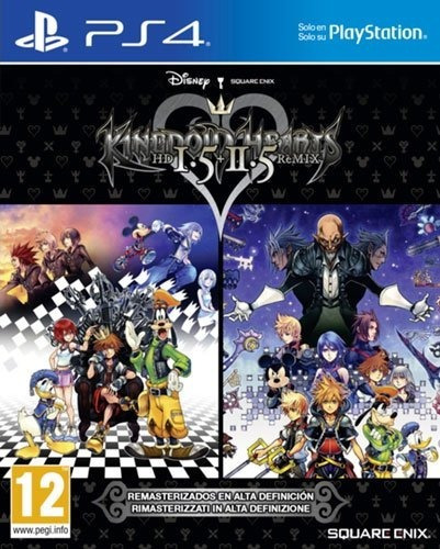 Kingdom Hearts Hd Remix 1.5 + 2.5 Ps4 Nuevo Fisico Sellado 