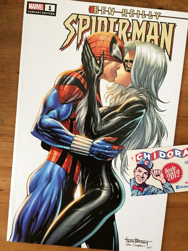 Comic - Ben Reilly Spider-man #1 Kirkham #606 Campbell Sexy