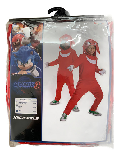 Disfraz Knuckles/sonic Original Marca Disguise Sega