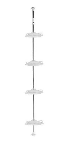 Imagen 3 de 7 de Organizador Esquinero De Baño Ajustable Universo Binario