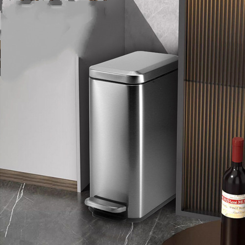 Lixeira Inox Com Sensor Para Cozinha E Banheiro