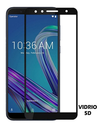 Vidrio Templado 5d Full Cover Asus Zenfone Max M1 Zb555kl