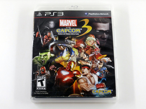 Marvel Vs Capcom 3 Fate Of Two Worlds Original Playstation 3