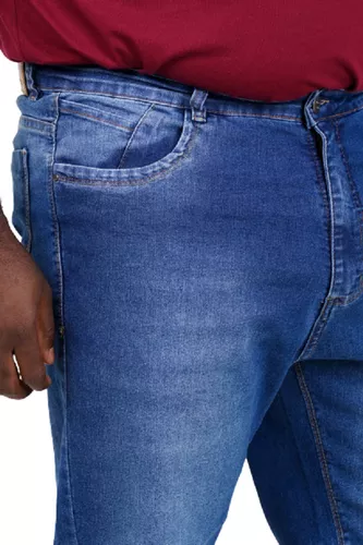 Calça Jeans Lycra Masculina Plus Size Tamanho Grande Pronta Entrega  Reforçada Perfeita Promoção Lindas