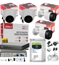 Comprar Cámaras Dahua Kit Dvr 8ch + 4 Cámaras 1080p 2mpx + Disco 1tb