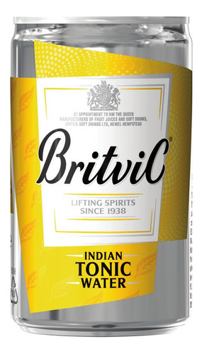 Agua Tonica Britvic Lata 150ml X1 Importada Reino Unido