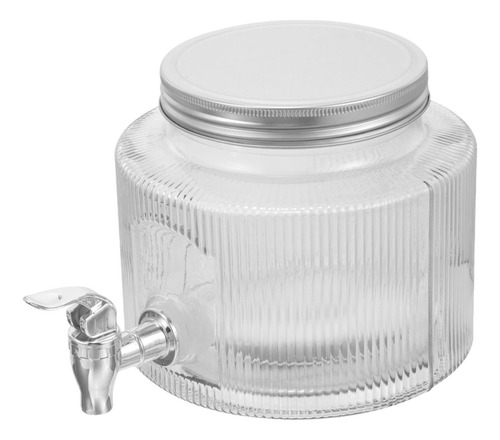 Dispensador De Bebidas De Vidrio Jarra De Agua Fría Para