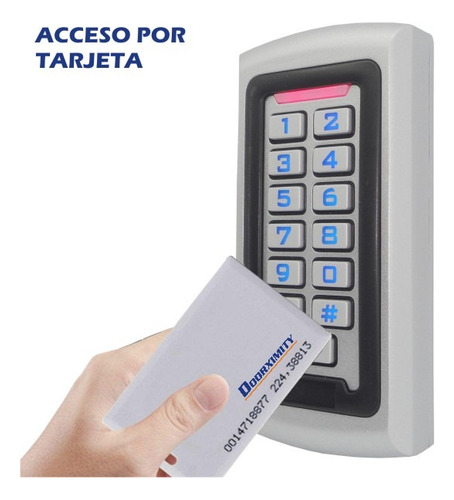 Lector Proximidad De Tarjeta Antivandalico Control De Acceso