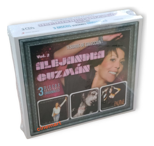 Alejandra Guzman Tesoros De Coleccion Vol 2 / 3 Discos Cd