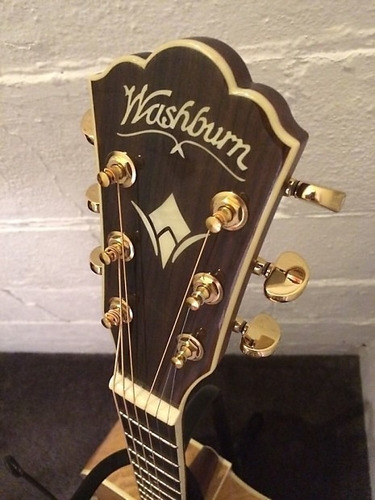 Washburn Wd30sce Natural - Guitarra Electroacusticas