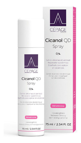 Cepage Gel Reparador Cicanol Qd En Aerosol 75ml Neutra