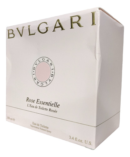 Bvlgari Rose Essentielle Edt 100ml Dama Descontinuado Volumen De La Unidad 100 Ml