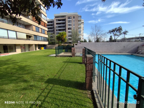 Arriendo Dpto Las Condes 2 Dor + 2 Baños Y Servicio