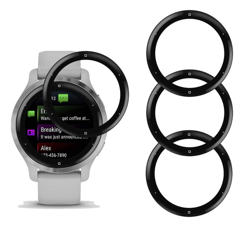 Yifntang 4 Pacce Protector Para Garmin Venu 2s Smartwatch, H