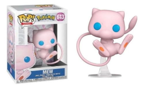 ¡Funko Pop! muñeca Pokémon Mew Games #643 Original Box