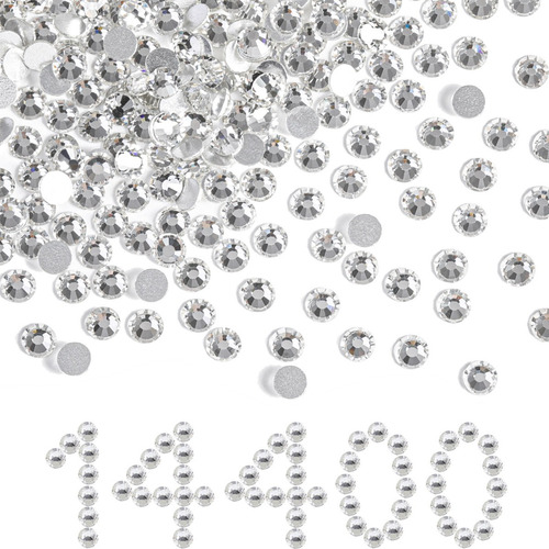 14400pcs Diamantes De Imitación Bulk Para Uñas ,ss10