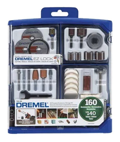 Kit 160 Accesorios Dremel