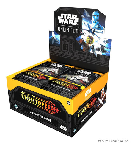 Star Wars Unlimited Jump To Lightspeed Display Box Ingles