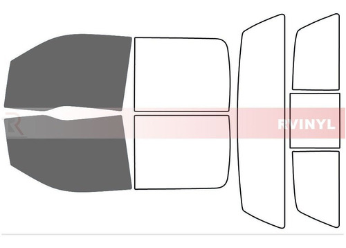 Rtint Juego Para Polarizar Vidrio Ford F-150 4 Puerta 1