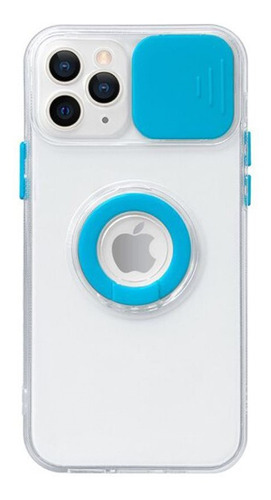 Protector Para iPhone 11 Pro Max Ringcam Celeste 